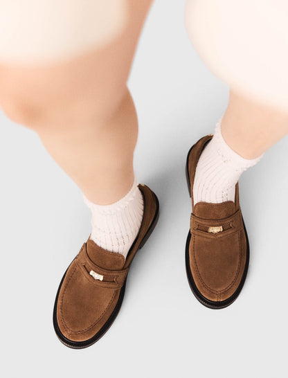 Suede loafers | Maje