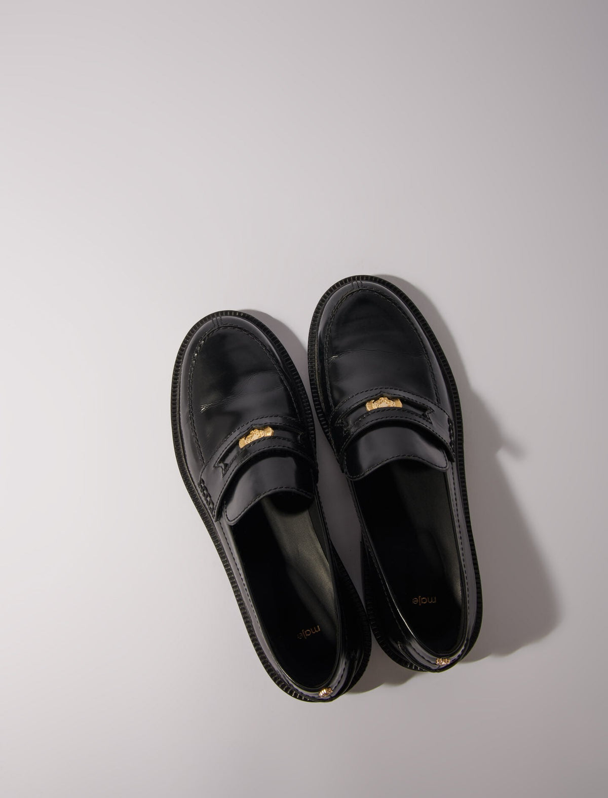 Leather loafers | Maje