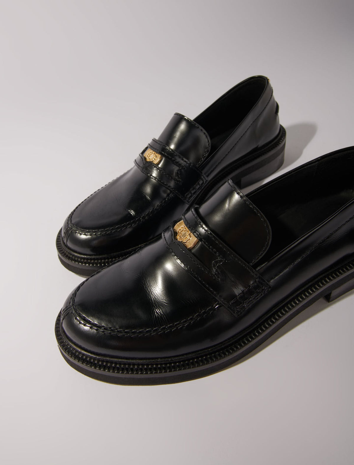 Leather loafers | Maje
