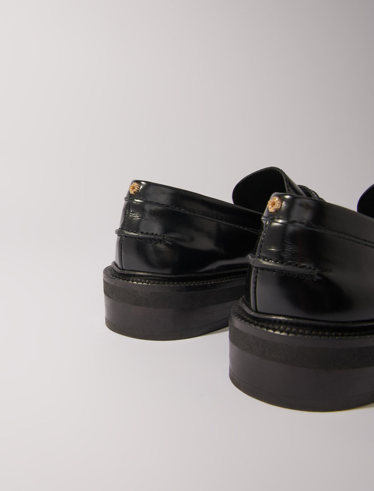 Leather loafers | Maje