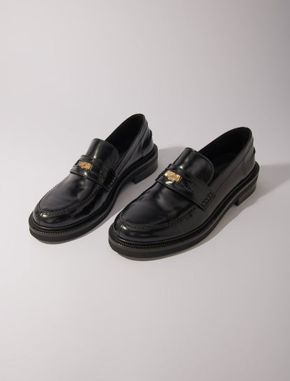 Leather loafers | Maje