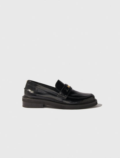 Leather loafers | Maje