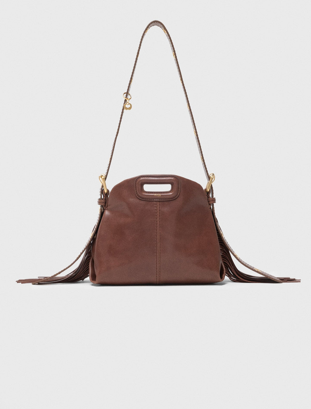 Miss M mini bag in vintage leather | Maje