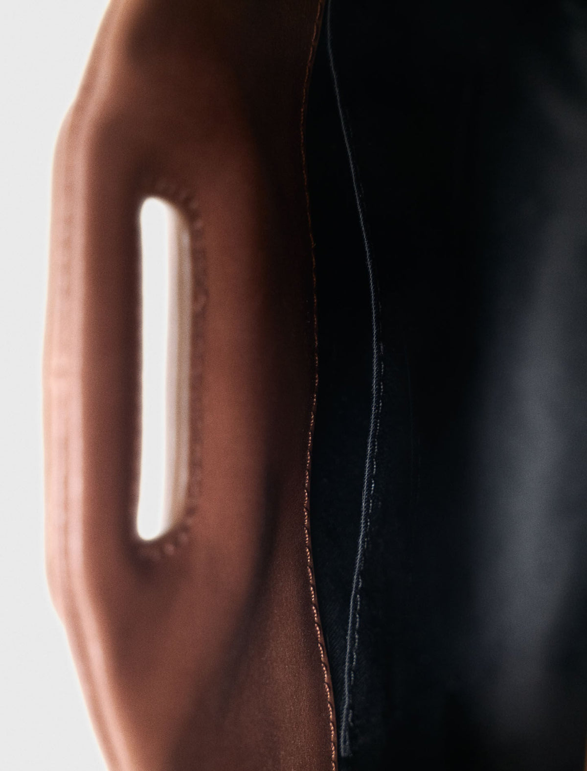 Miss M mini bag in vintage leather | Maje