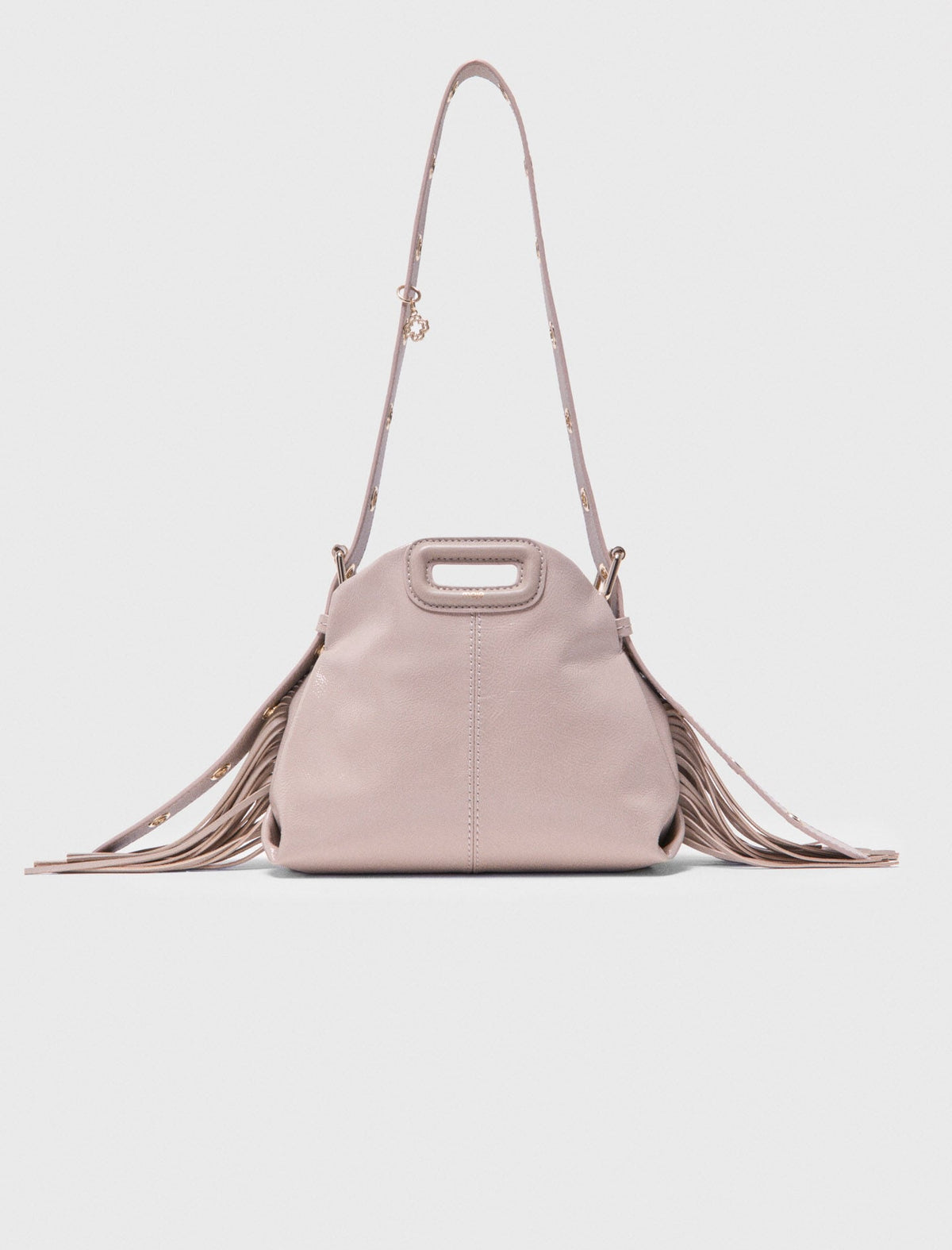Naplak leather Miss M Mini bag | Maje