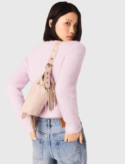Naplak leather Miss M Mini bag | Maje