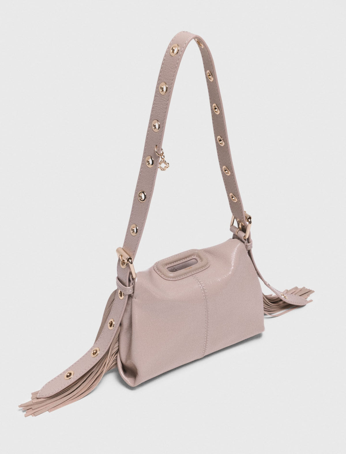 Naplak leather Miss M Mini bag | Maje