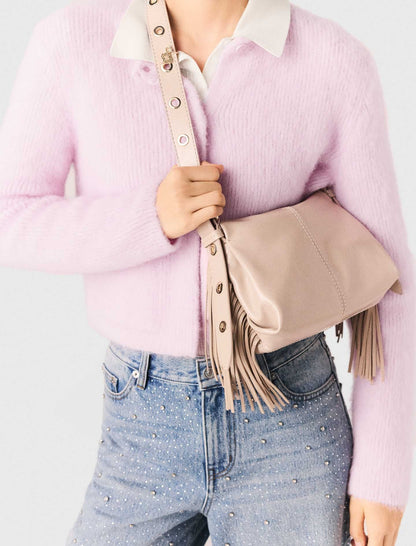 Naplak leather Miss M Mini bag | Maje