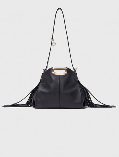 Gold handle Miss M Mini bag | Maje