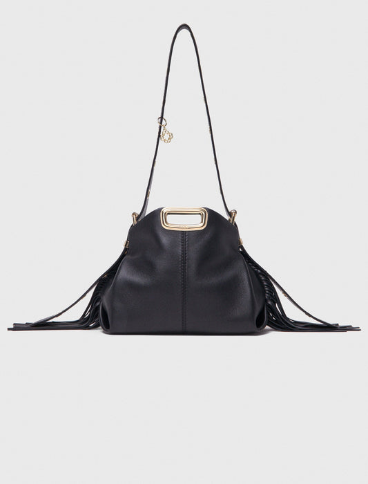 Gold handle Miss M Mini bag | Maje