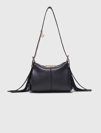 Gold handle Miss M Mini bag | Maje