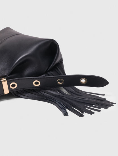 Gold handle Miss M Mini bag | Maje