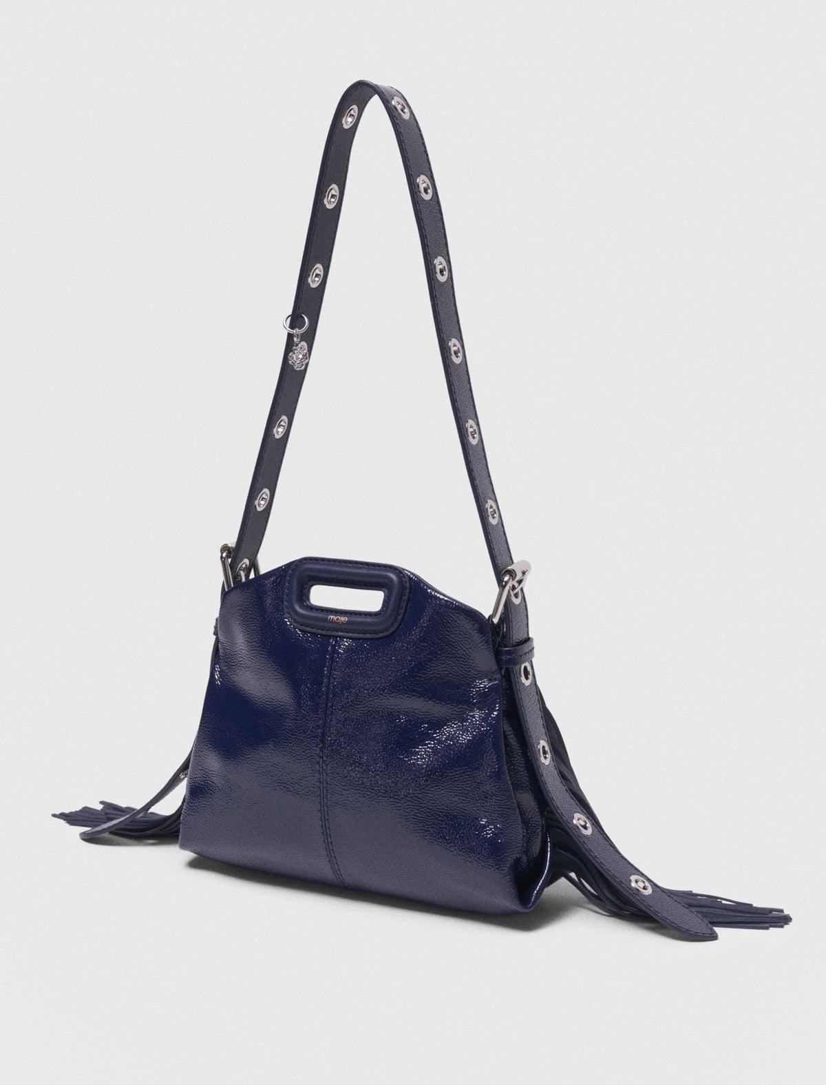 Naplak leather Miss M Mini bag | Maje