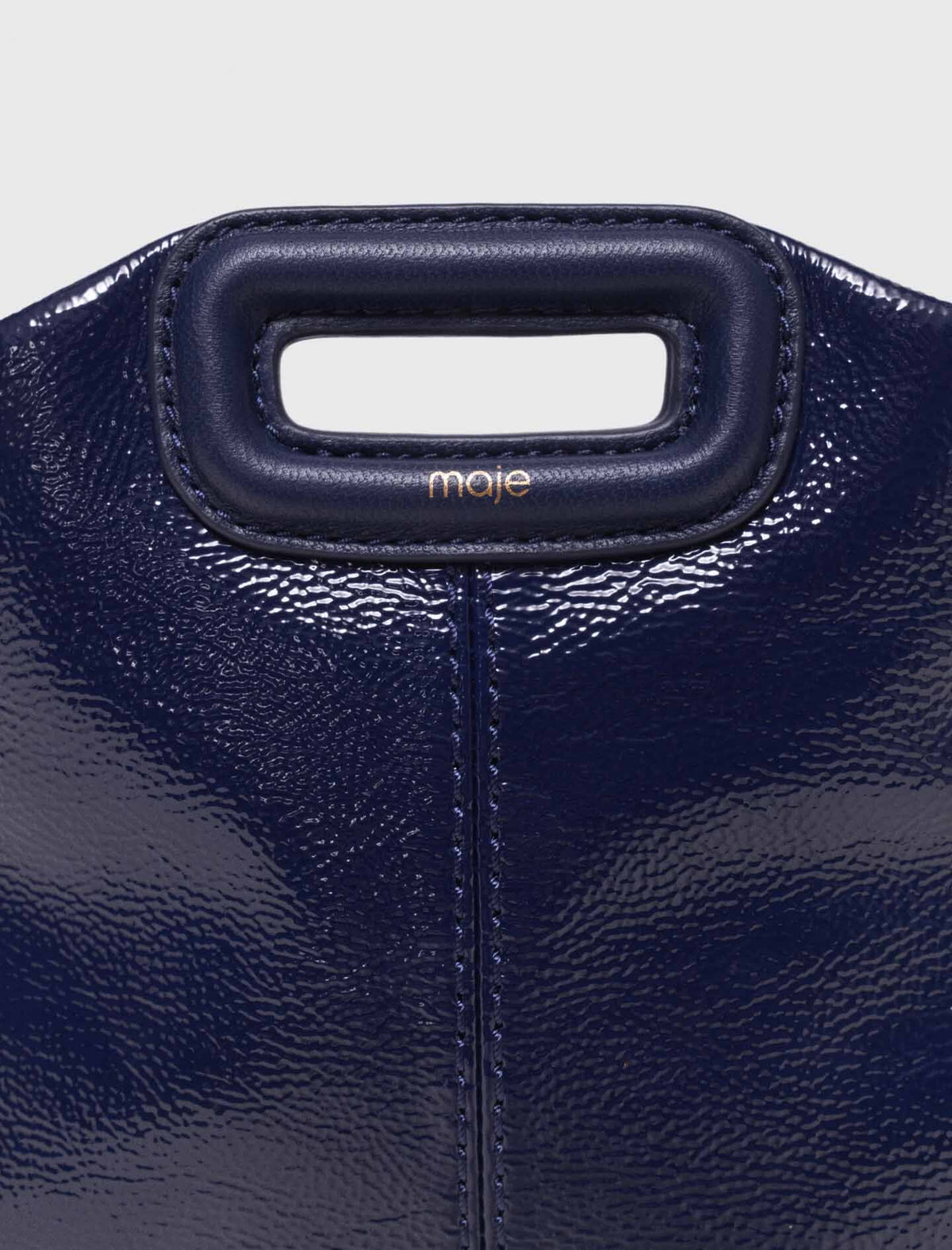 Naplak leather Miss M Mini bag | Maje