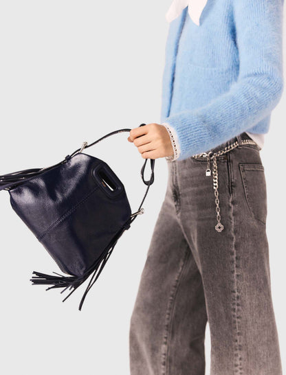 Naplak leather Miss M Mini bag | Maje