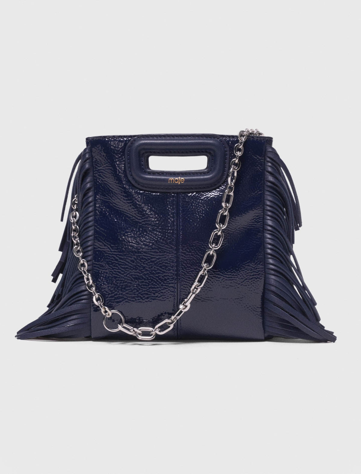 Naplak leather M Mini bag | Maje