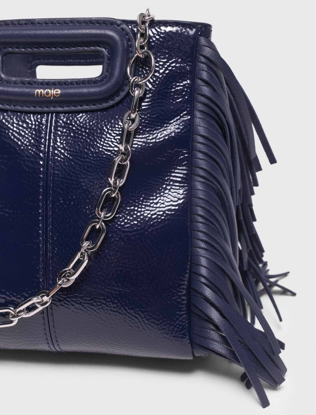 Naplak leather M Mini bag | Maje