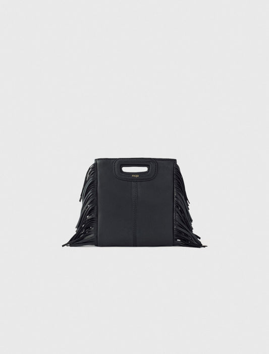 Leather bag with chain strap | Maje