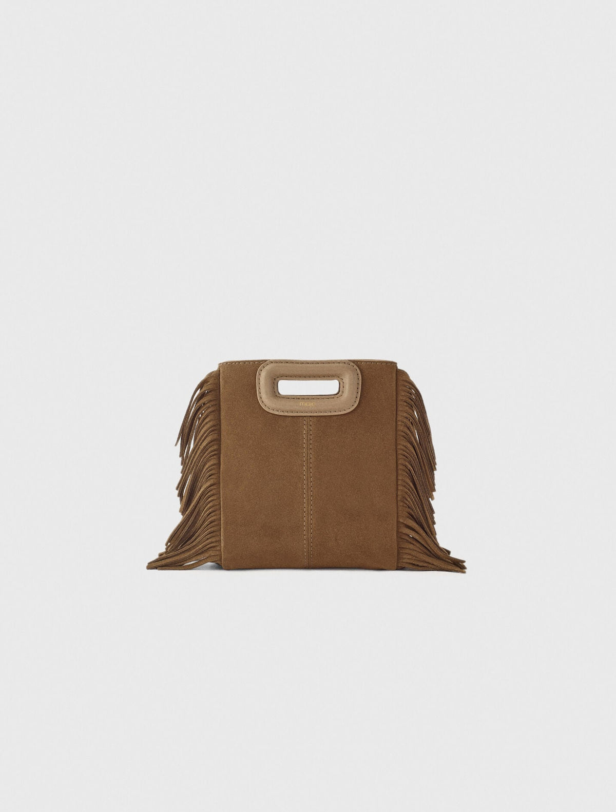 M mini bag in suede leather | Maje