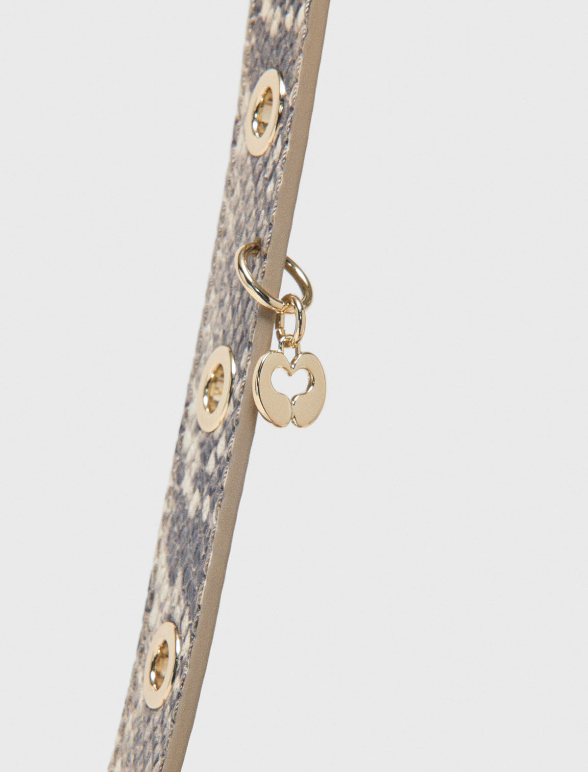 Python-embossed Miss M mini bag | Maje