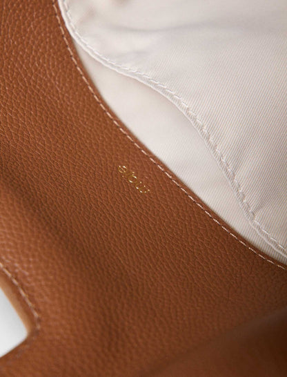 Grained leather Miss M bag | Maje