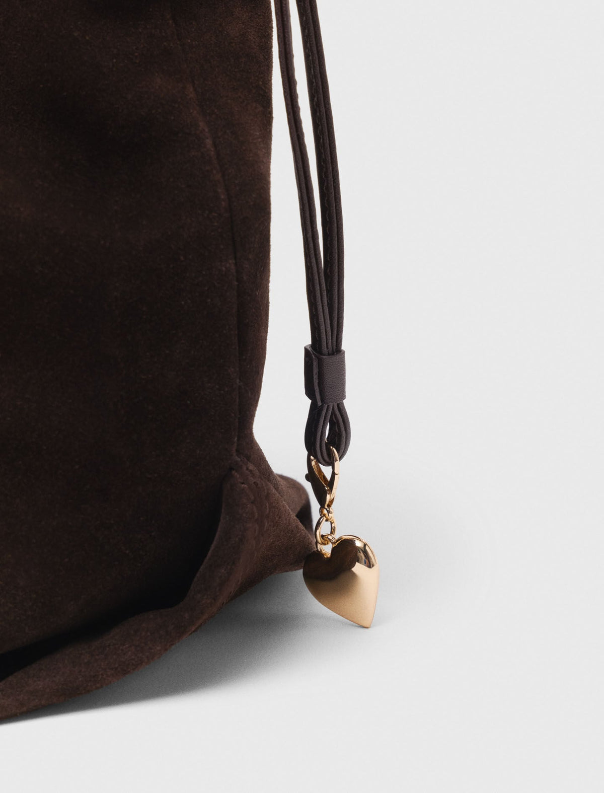 Suede Milpli tote bag | Maje