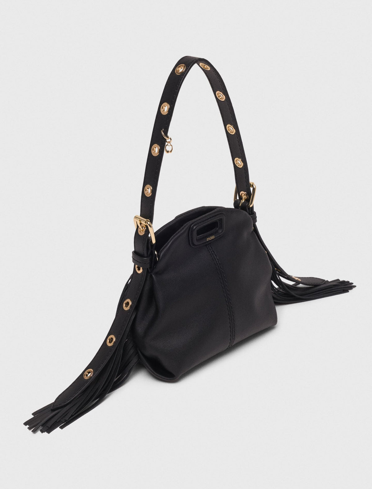 Miss M micro leather bag | Maje
