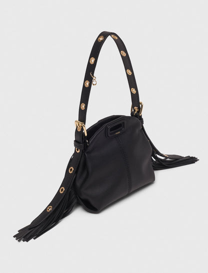 Miss M micro leather bag | Maje
