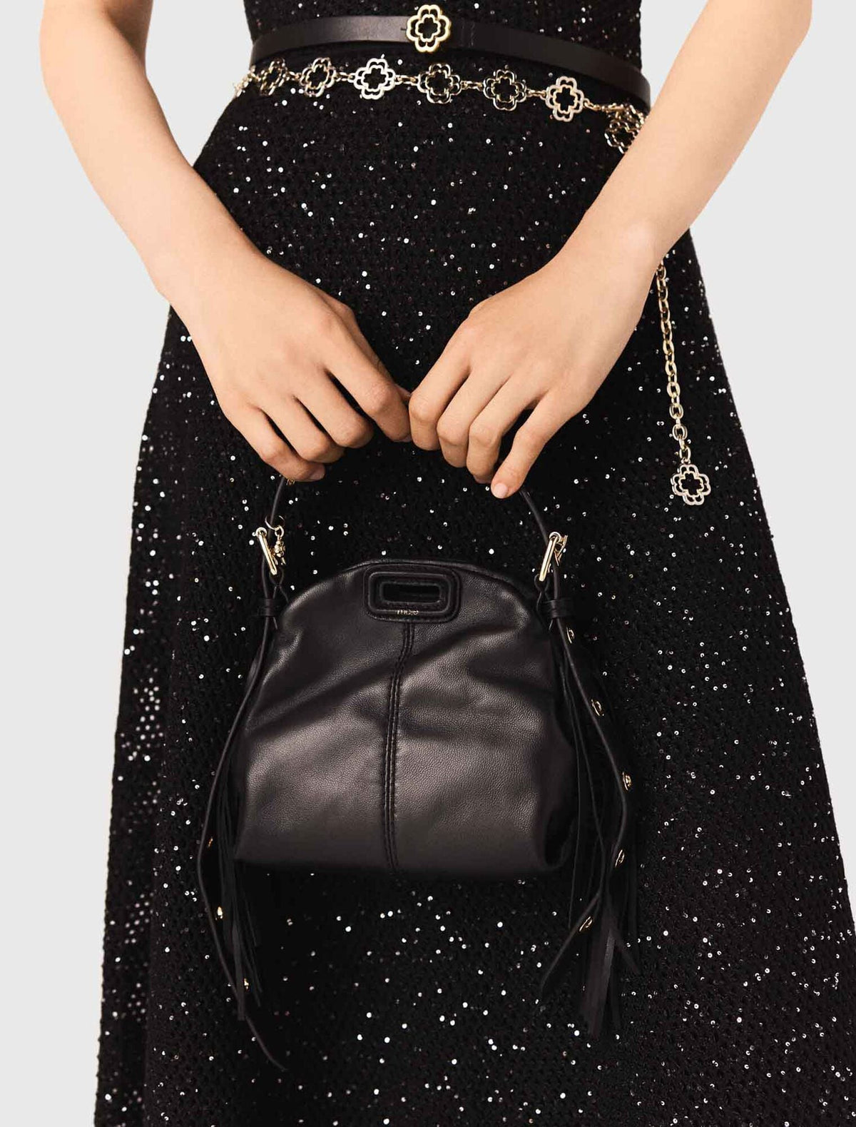Miss M micro leather bag | Maje