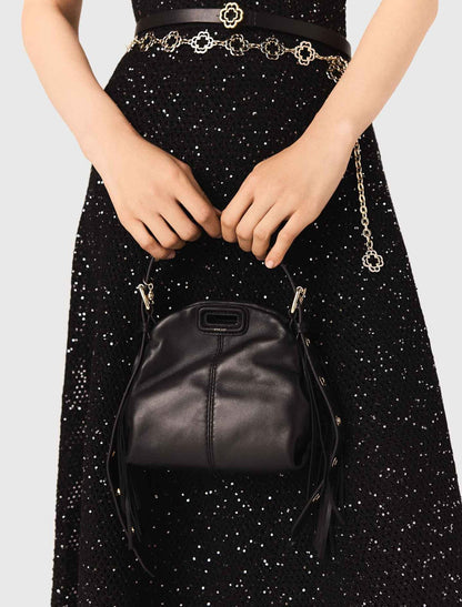Miss M micro leather bag | Maje