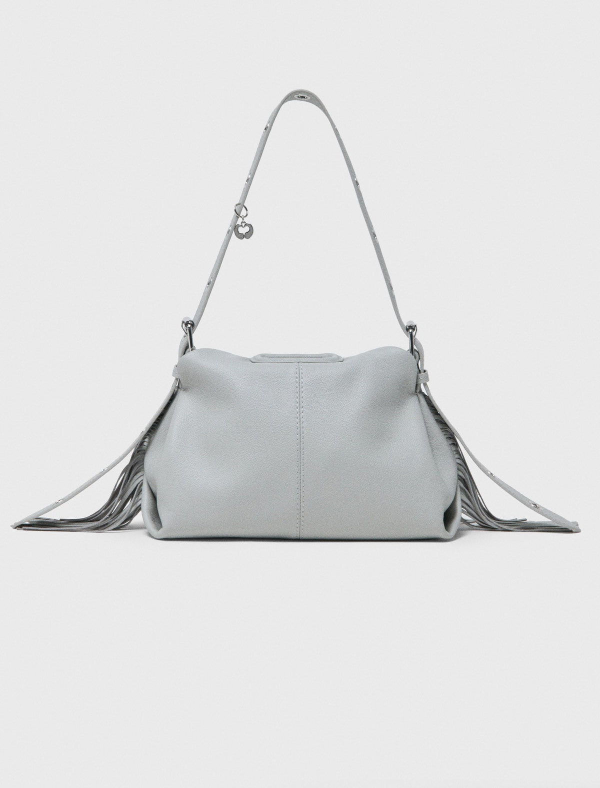 Grained leather Miss M bag | Maje