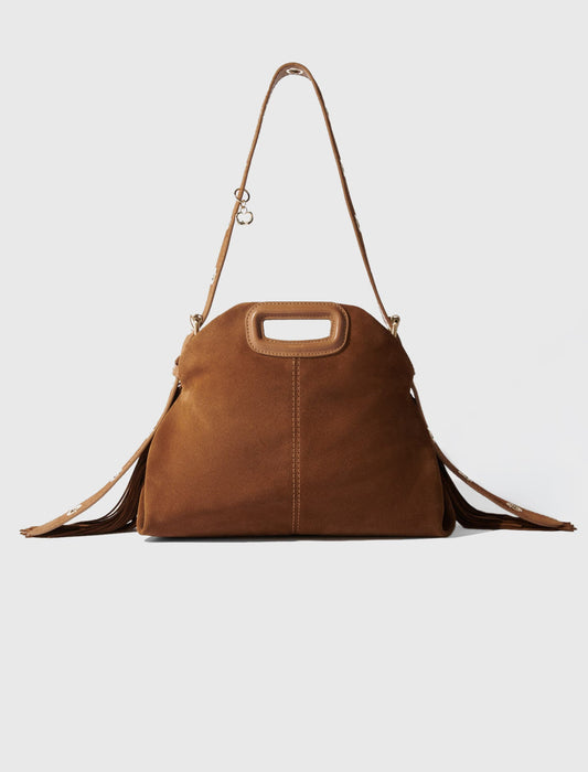 Suede Miss M bag | Maje