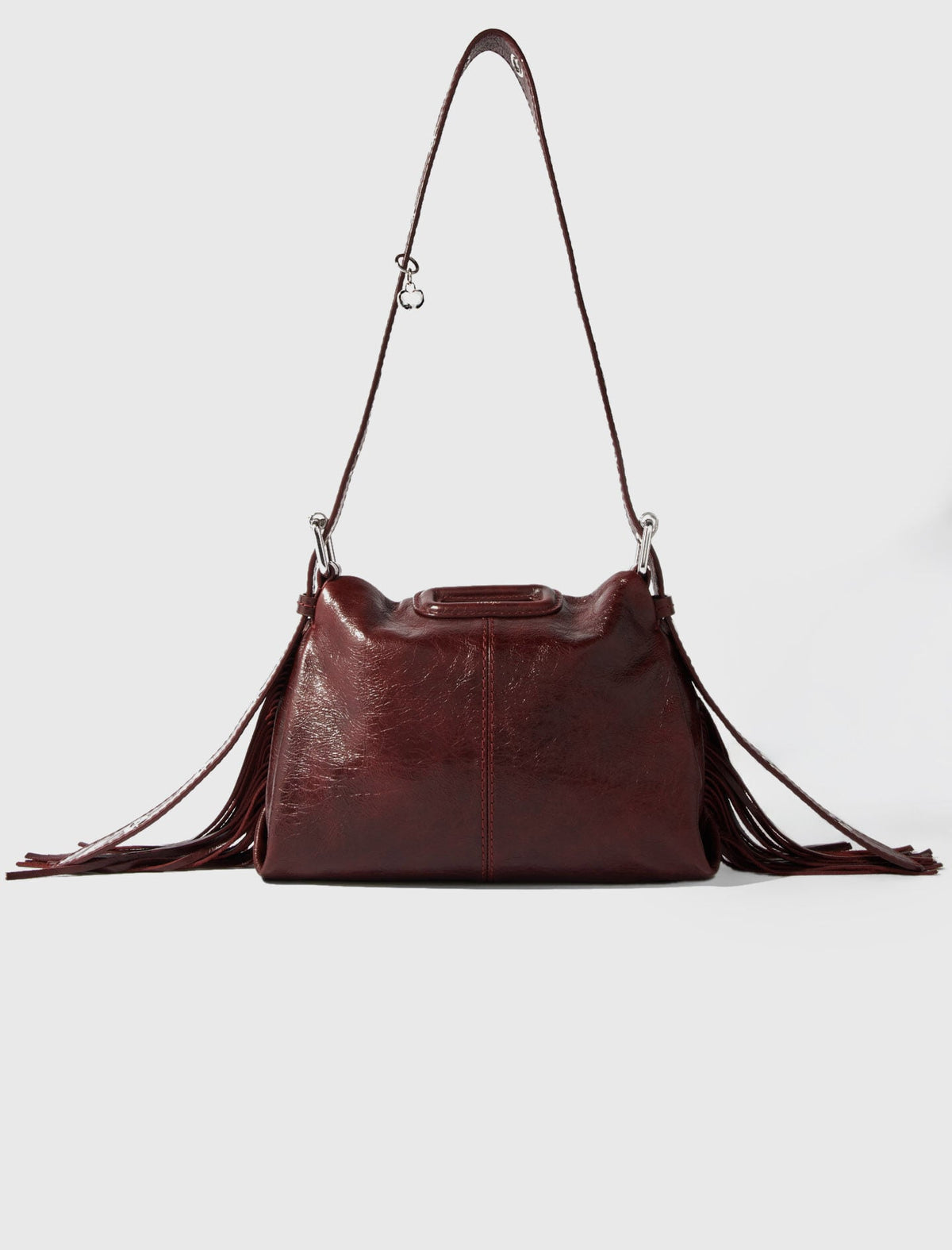 Miss M mini cracked leather bag | Maje