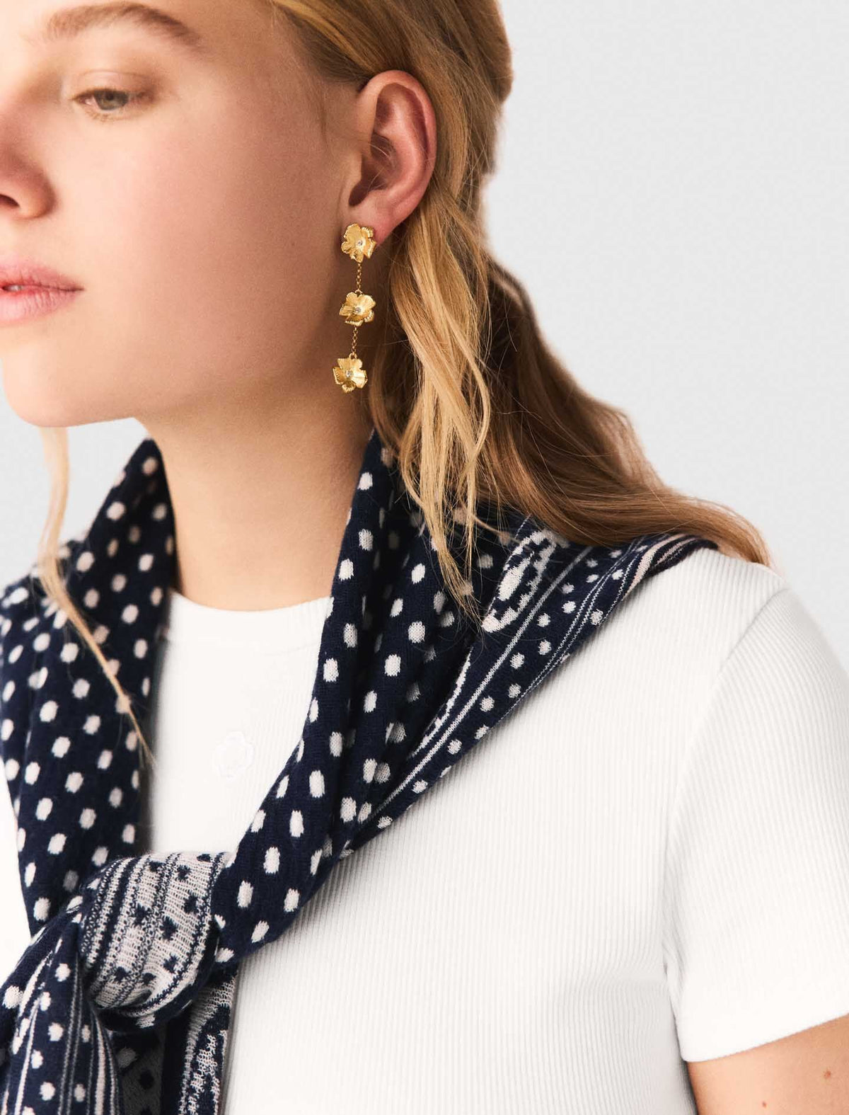 Flower earrings | Maje