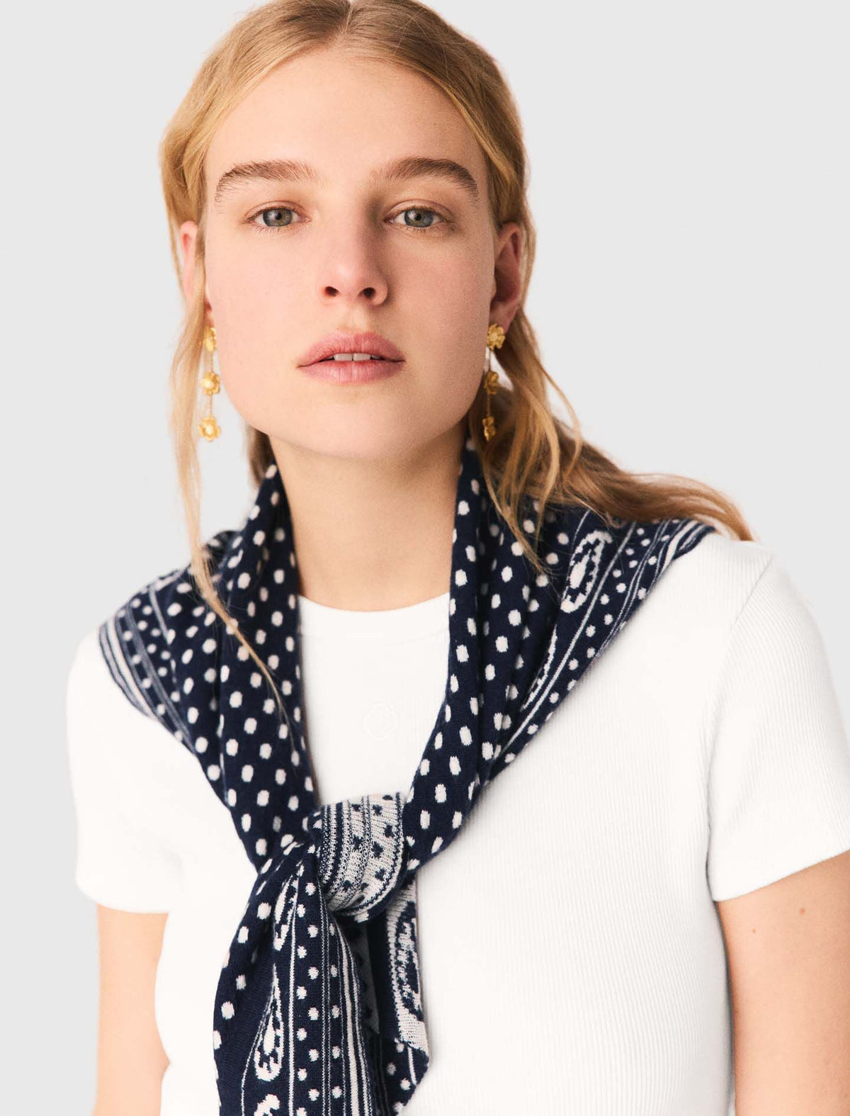 Flower earrings | Maje
