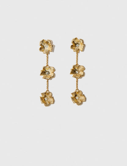 Flower earrings | Maje