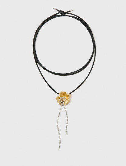 Flower necklace | Maje