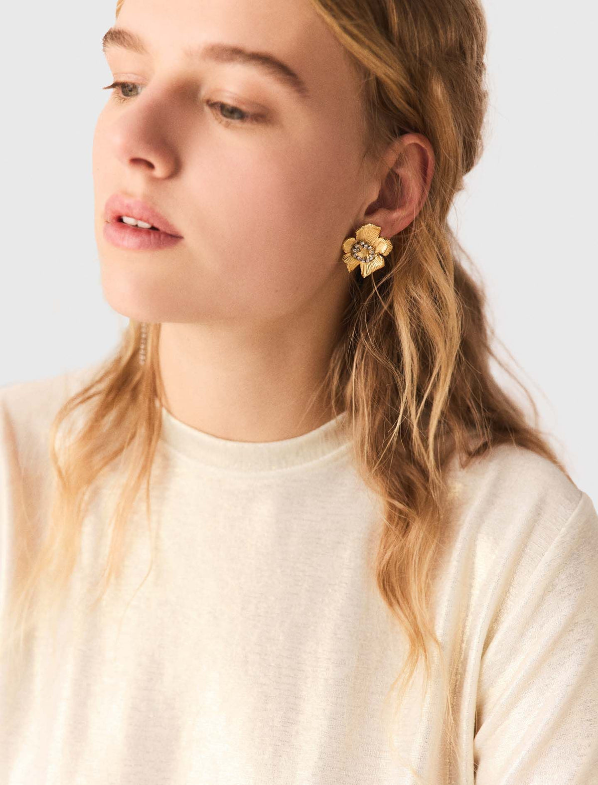 Flower earrings | Maje