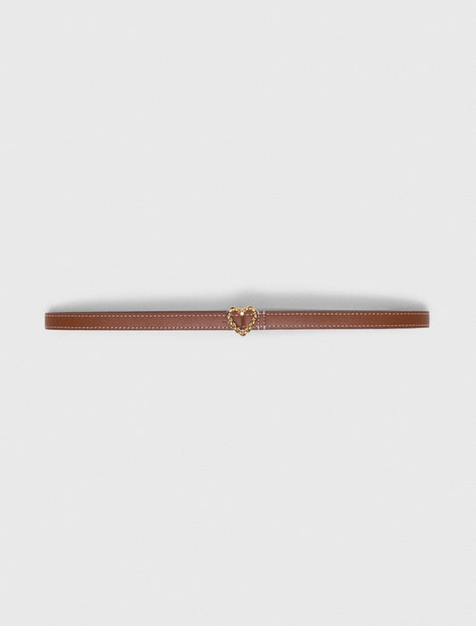 Slim heart belt | Maje
