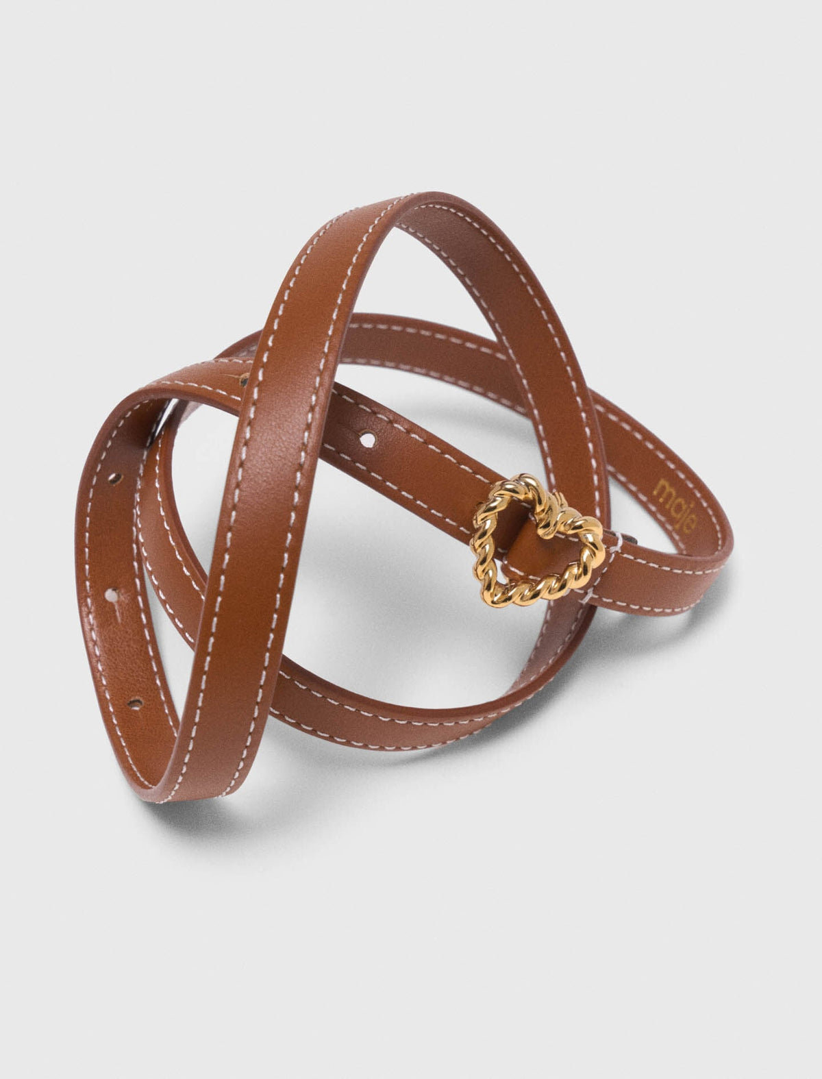 Slim heart belt | Maje