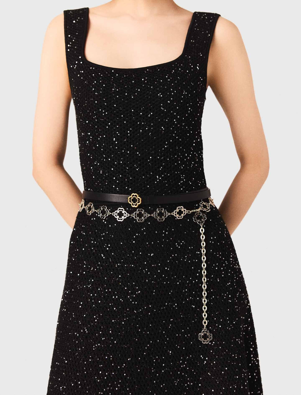 Slim Clover belt | Maje