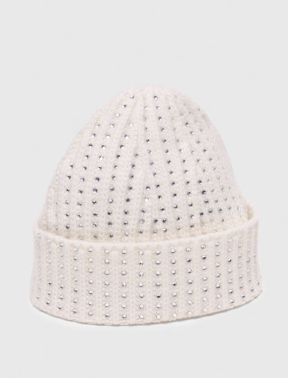 Wool and rhinestone hat | Maje