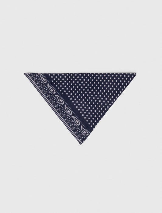 Reversible wool and cashmere scarf | Maje