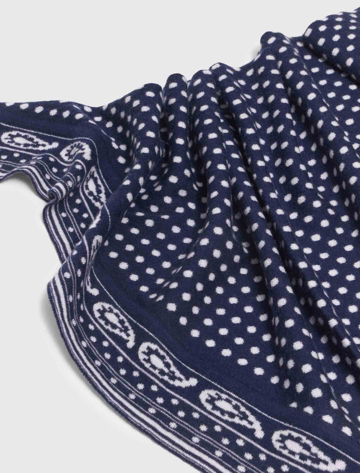 Reversible wool and cashmere scarf | Maje
