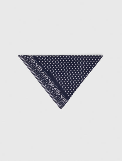 Reversible wool and cashmere scarf | Maje