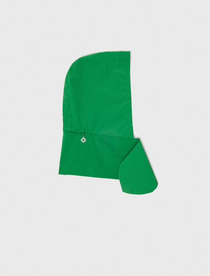Tie-up waterproof hood | Maje