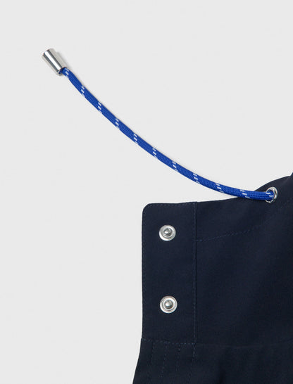 Waterproof drawstring hood | Maje