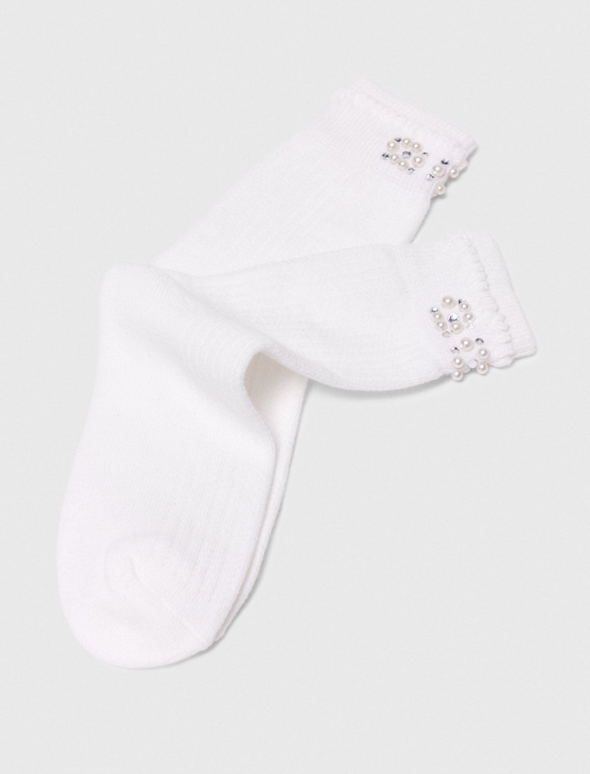 Pearl pointelle socks | Maje