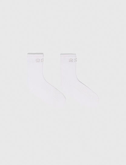 Pearl pointelle socks | Maje