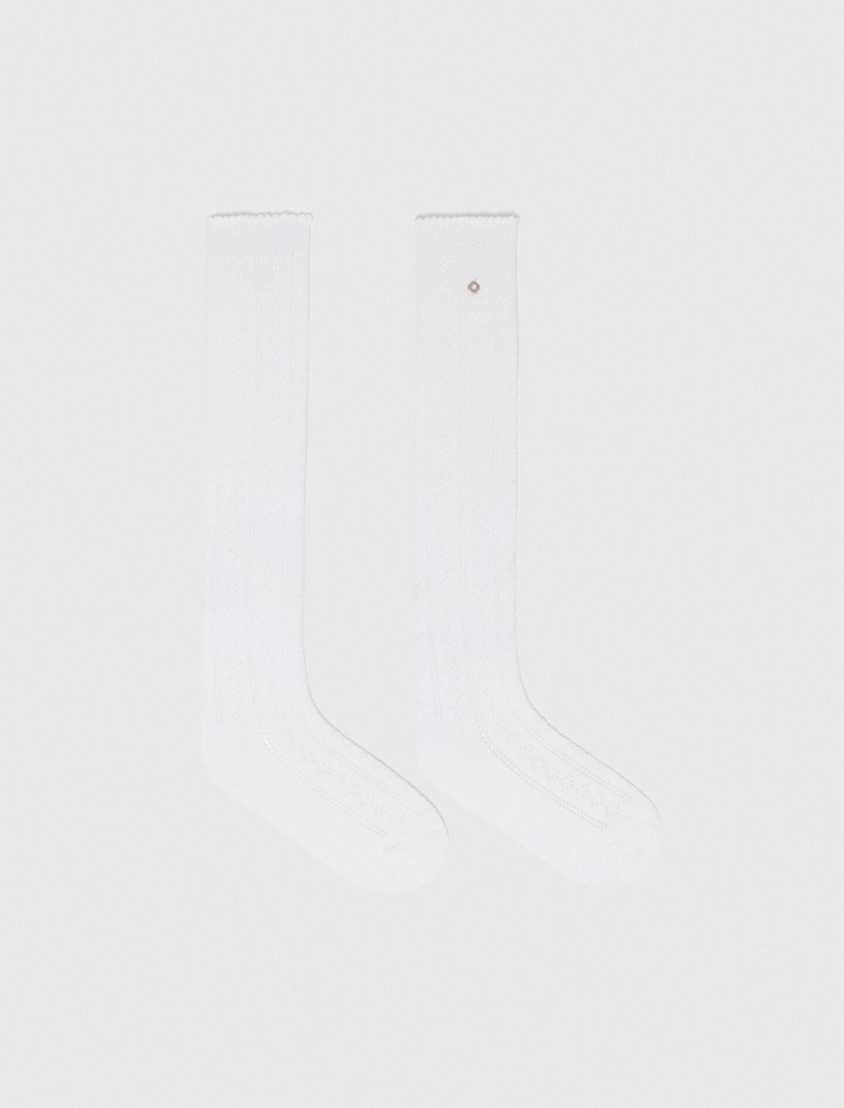 Knee-high pointelle socks | Maje